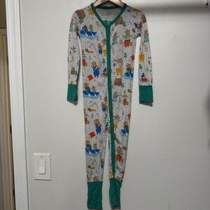little sleepies papa bear zippy pjs